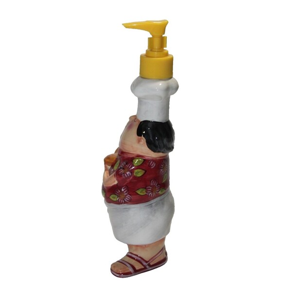 CIC Tracy Flickinger Masters of BBQ Grill Chef Condiment Mustard Dispenser 9.5" - Picture 3 of 8